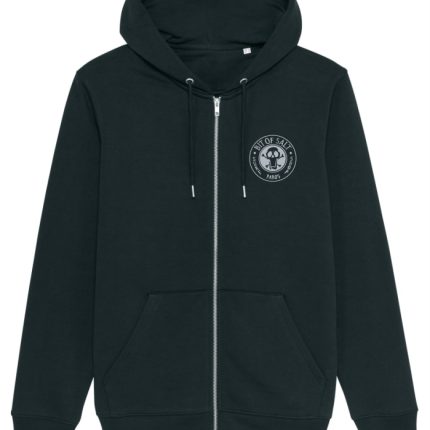 BIT OF SALT Cultivator Zip Hoody Black