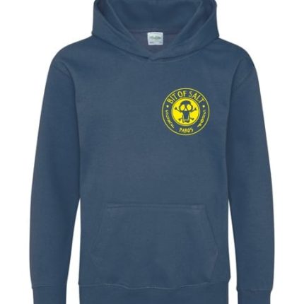 BIT OF SALT kid's HOODY airforce blue