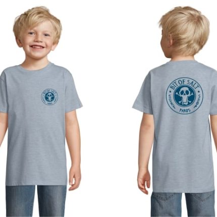 BIT OF SALT REGENT FIT KIDS heather sky