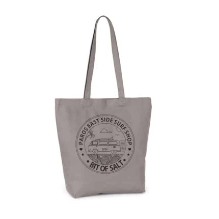 BIT OF SALT TOTE BAG grey