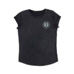 BIT OF SALT EP16 stonewashed women's t-shirt (black)