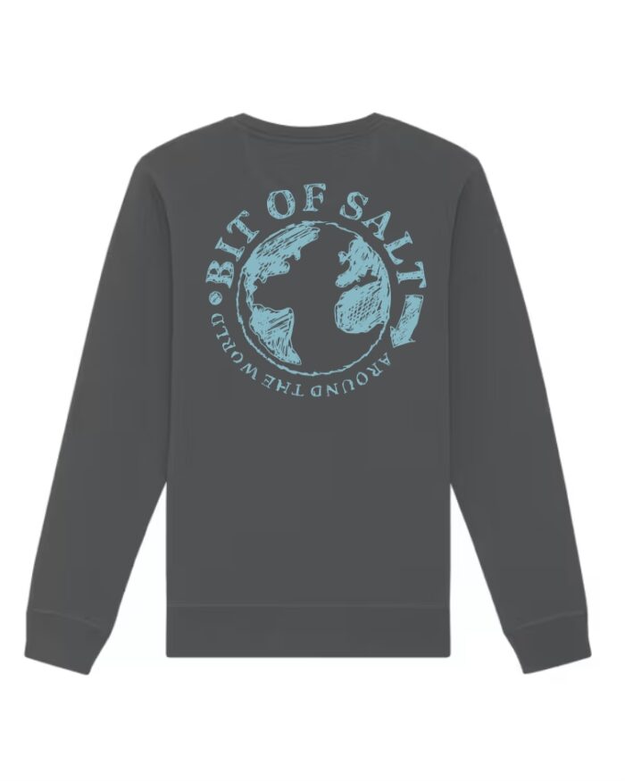 BIT OF SALT Roller Crewneck Sweatshirt anthracite - Image 2