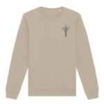 BIT OF SALT Roller Crewneck Sweatshirt desert dust