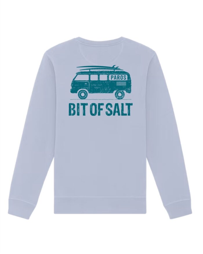 BIT OF SALT Roller Crewneck Sweatshirt serene blue - Image 2