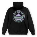 WE RIDE LOCAL Backyard Black Zipped Hoodie