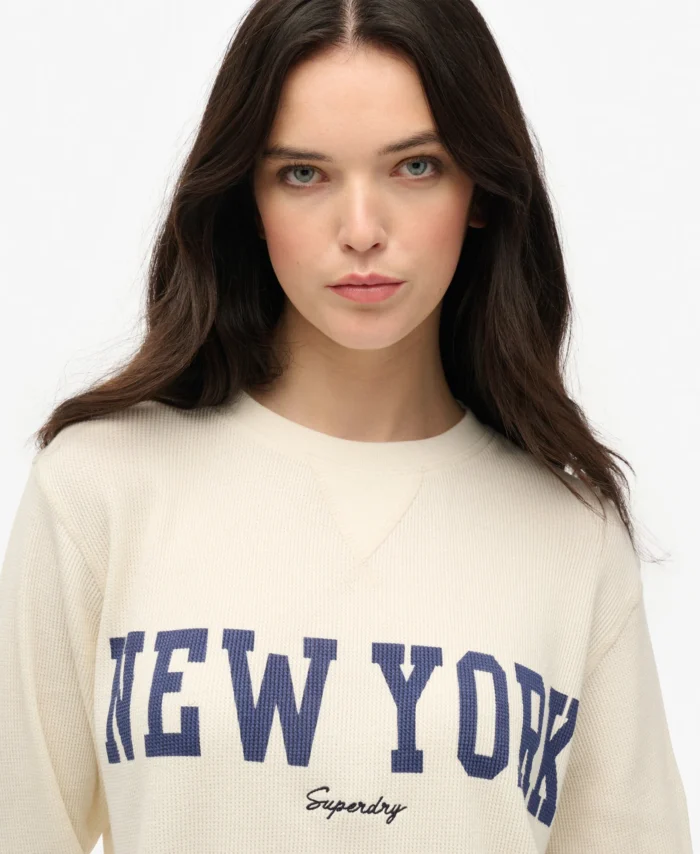 SUPERDRY Ath Essential Graphic LS Top - Image 2