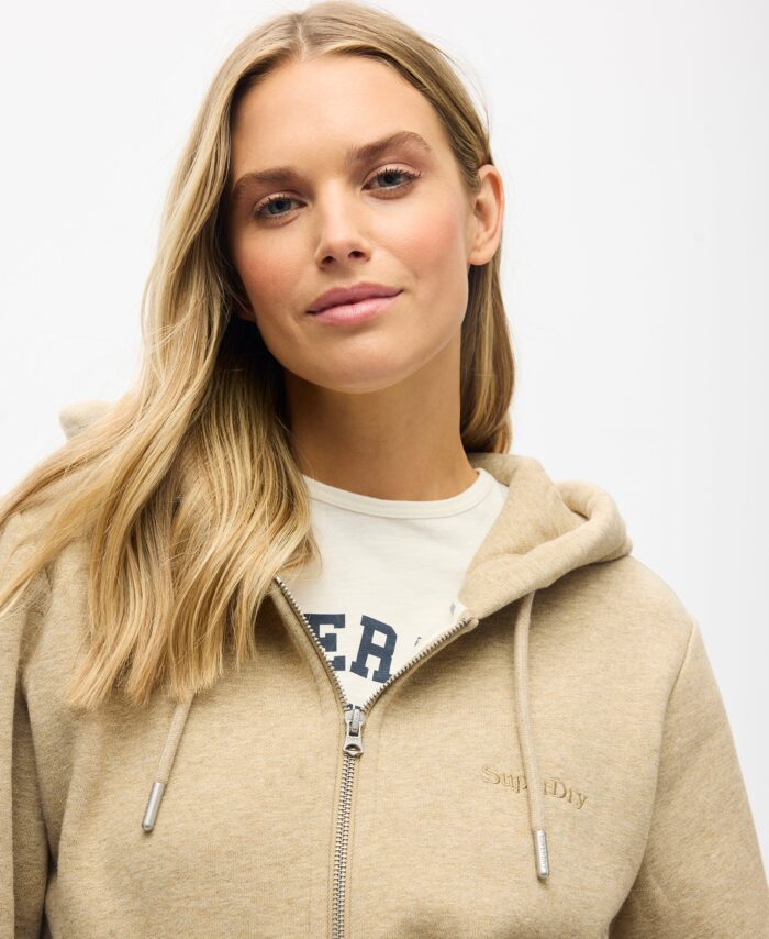 SUPERDRY Essential Logo Zip Hoodie - Image 2