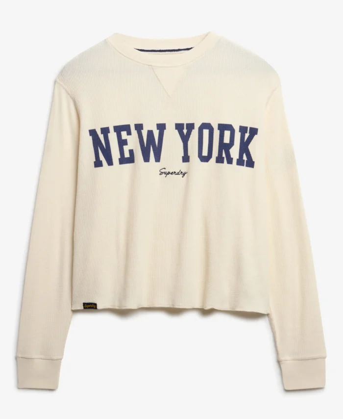 SUPERDRY Ath Essential Graphic LS Top - Image 3