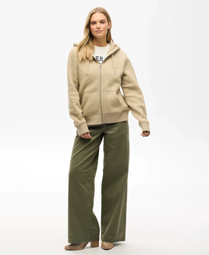 SUPERDRY Essential Logo Zip Hoodie - Image 4