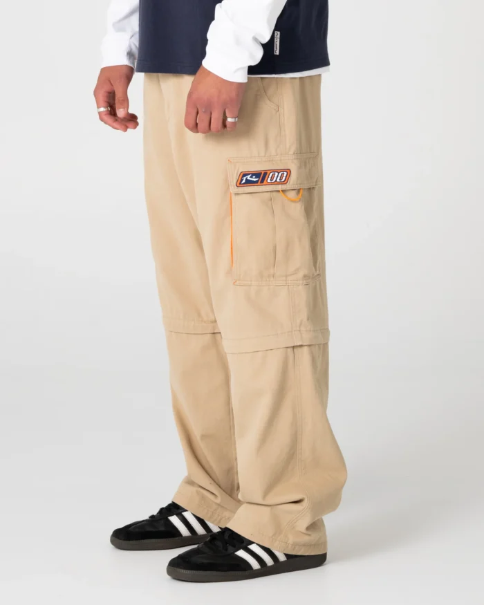 RUSTY Megatron 00 Baggy Zip Off cargo Pant - Image 3