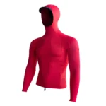 FLORENCE Long Sleeve Hooded Rashguard - RED