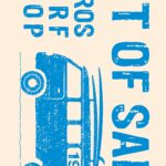 BIT OF SALT pareo towel bus blue