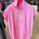 BIT OF SALT PONCHO pink (youth and women's size)