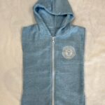 BIT OF SALT PONCHO bebe light blue