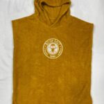 BIT OF SALT PONCHO kids mustard yellow