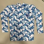 BIT OF SALT LYCRA blue stingrays