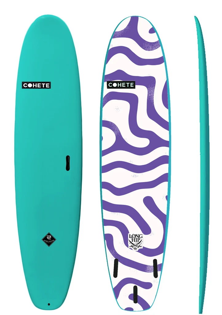 LONG-HIP_1024x1024 COHETE Long Hip SOFT SURFBOARD - Image 1