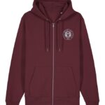 BIT OF SALT Cultivator Zip Hoody burgundy