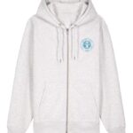 BIT OF SALT Cultivator Zip Hoody cool heather grey